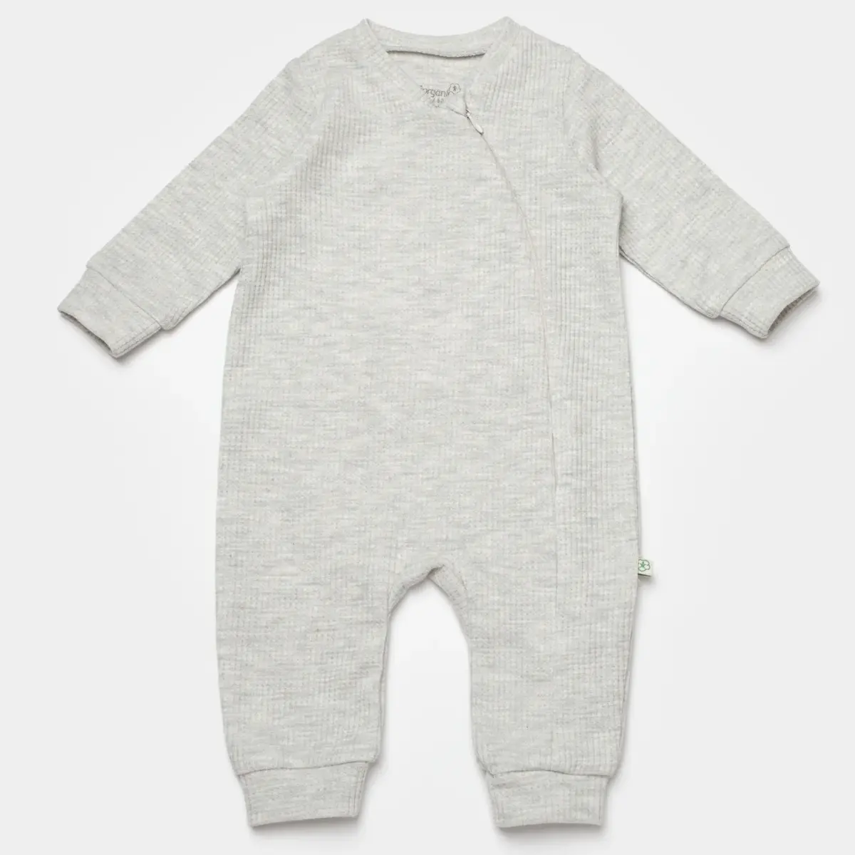 Bibaby Organik Tulum Waffle Baby Gri