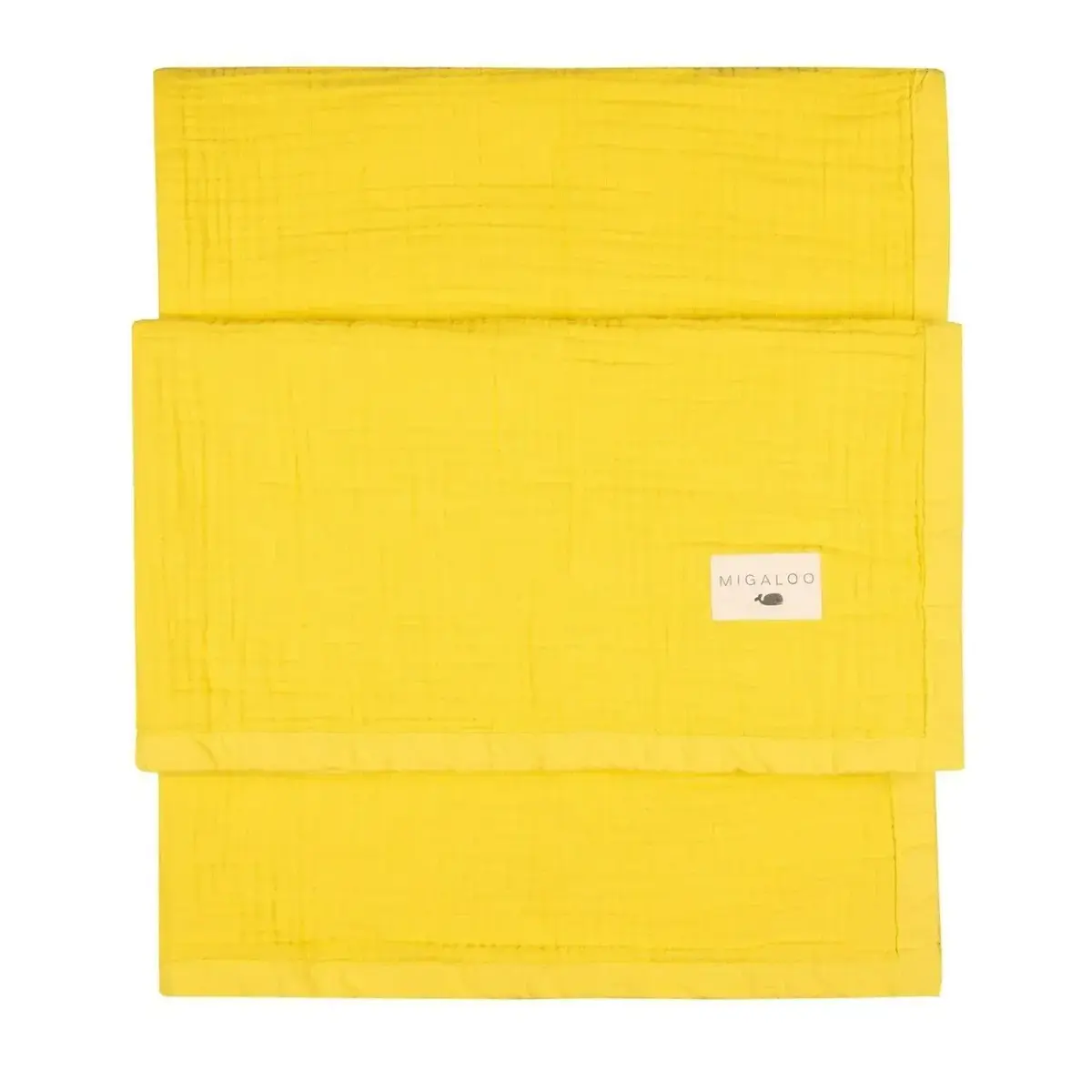 Mixi Baby Migaloo Müslin Örtü Dört Katlı 90x120 cm Hardal