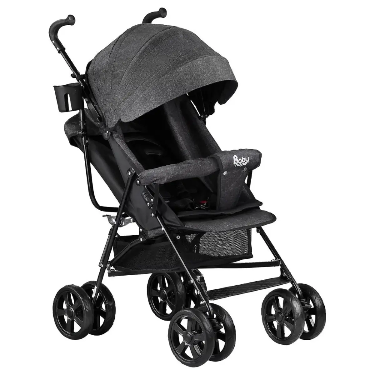 Babyhope Sa7 Baston Bebek Arabası Siyah