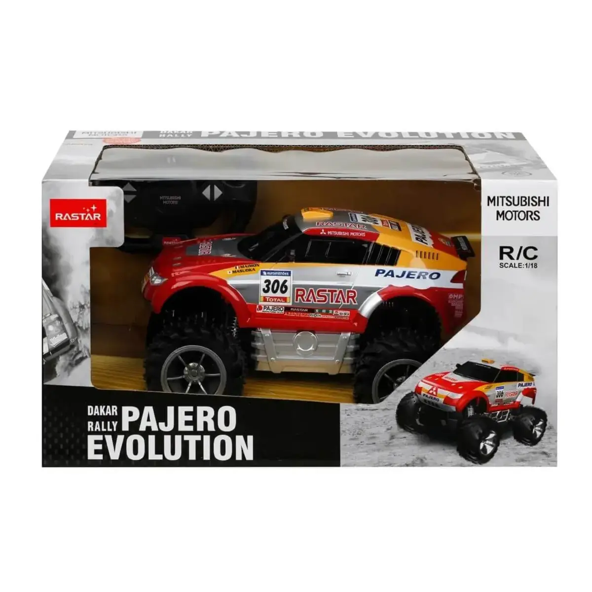 Mitsubishi Pajero Evolution Uzaktan Kumandalı Araba 1:18