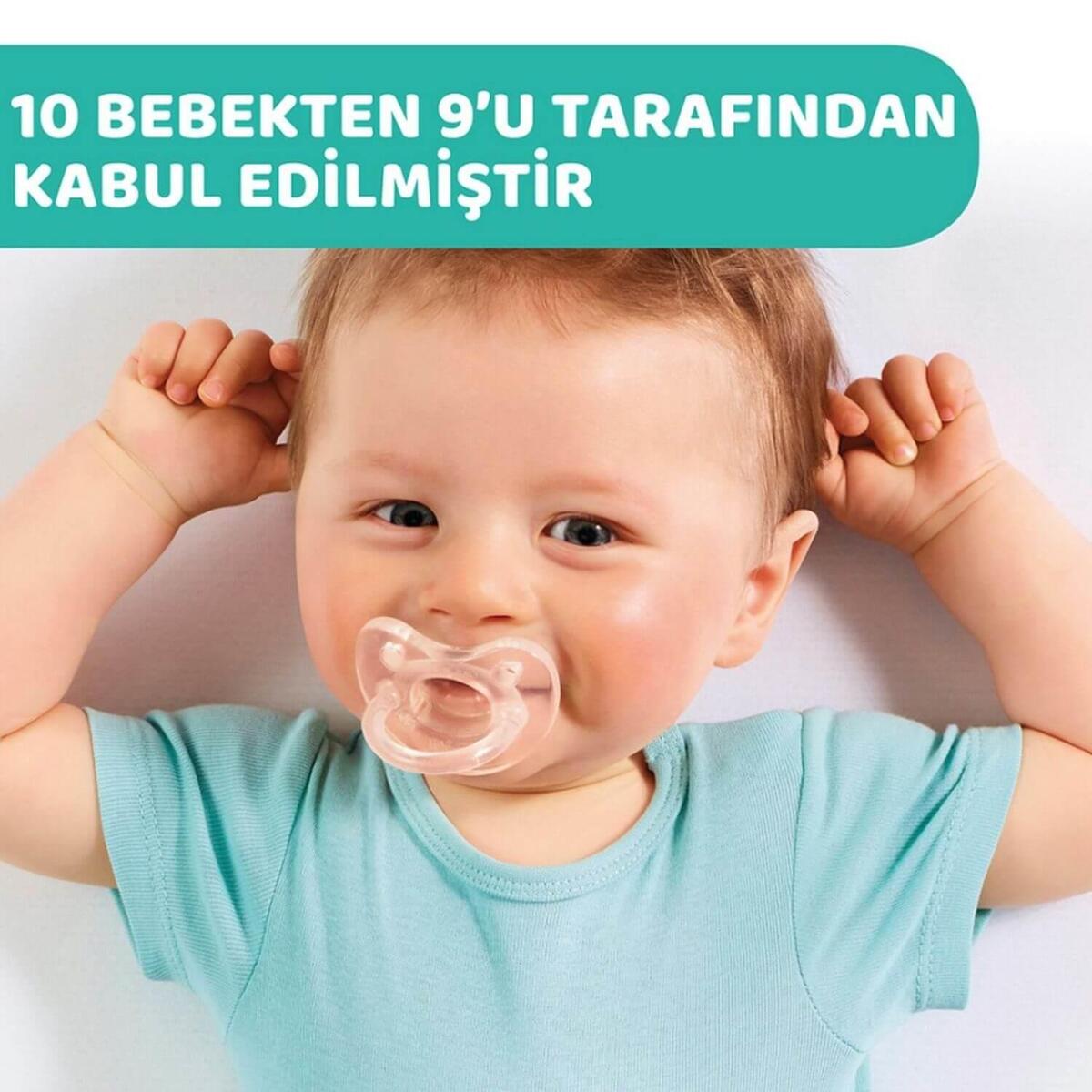 Chicco Physio Soft Silikon Emzik 0+ Ay