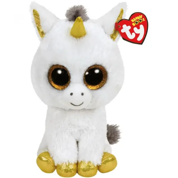 Ty Peluş Pegasus Beyaz Unicorn 40 cm