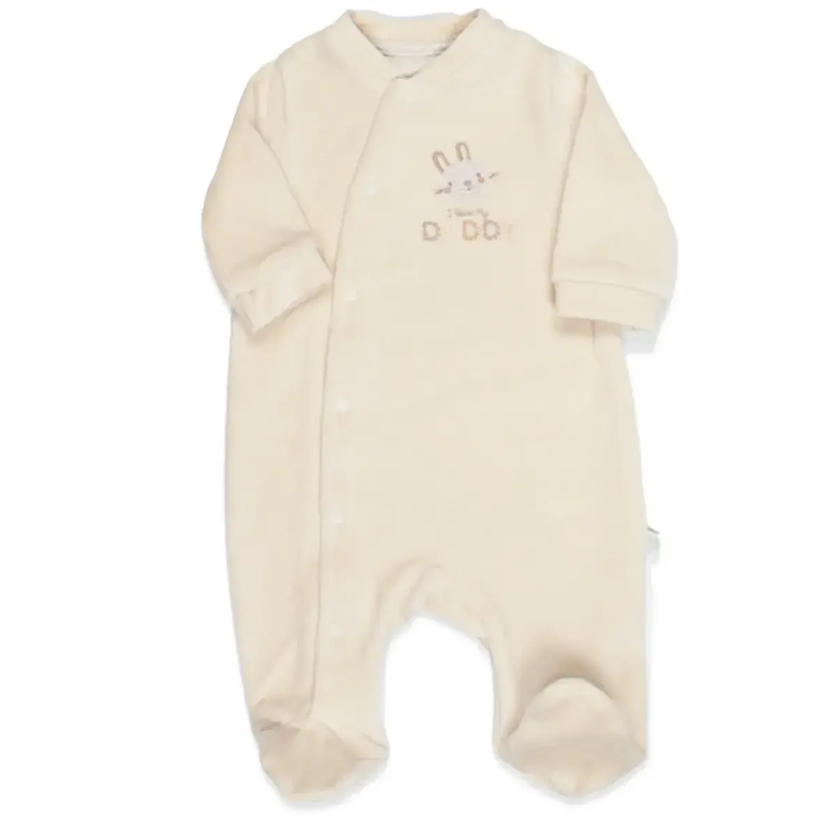 Bistyle Tulum Kadife I Love Daddy Açık Bej