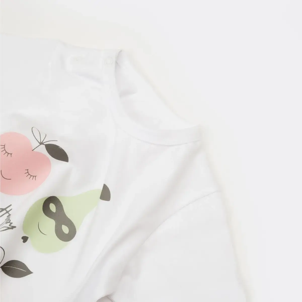 Bibaby T-Shirt Bimini The Fruit Beyaz