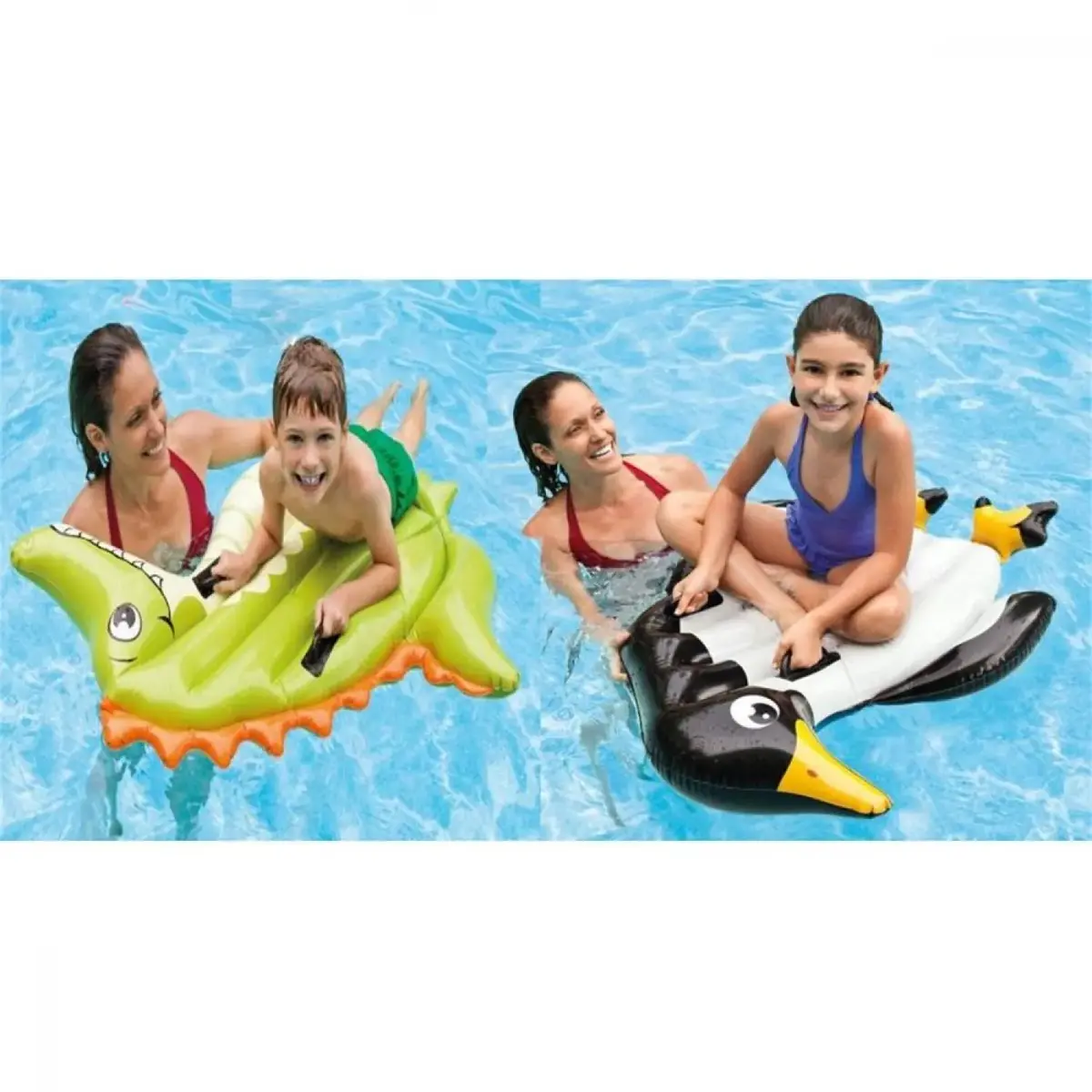 Intex Hayvan Figürlü Sörf Yatak Asorti 114x94 cm