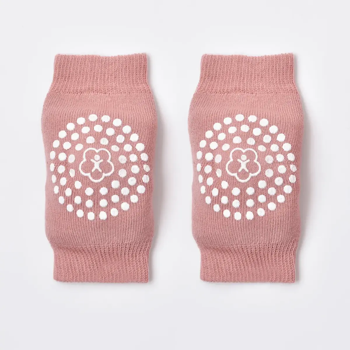 Bibaby Organik Patik Dizlik Çorap Colors Pudra