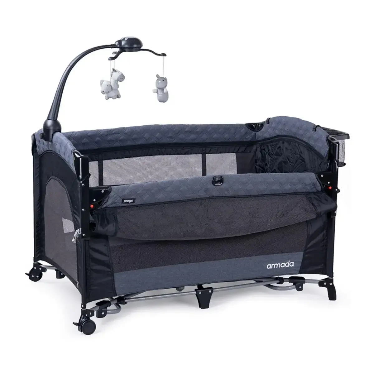 Prego 8067 Armada Anne Yanı Oyun Parkı 70x120 cm Füme