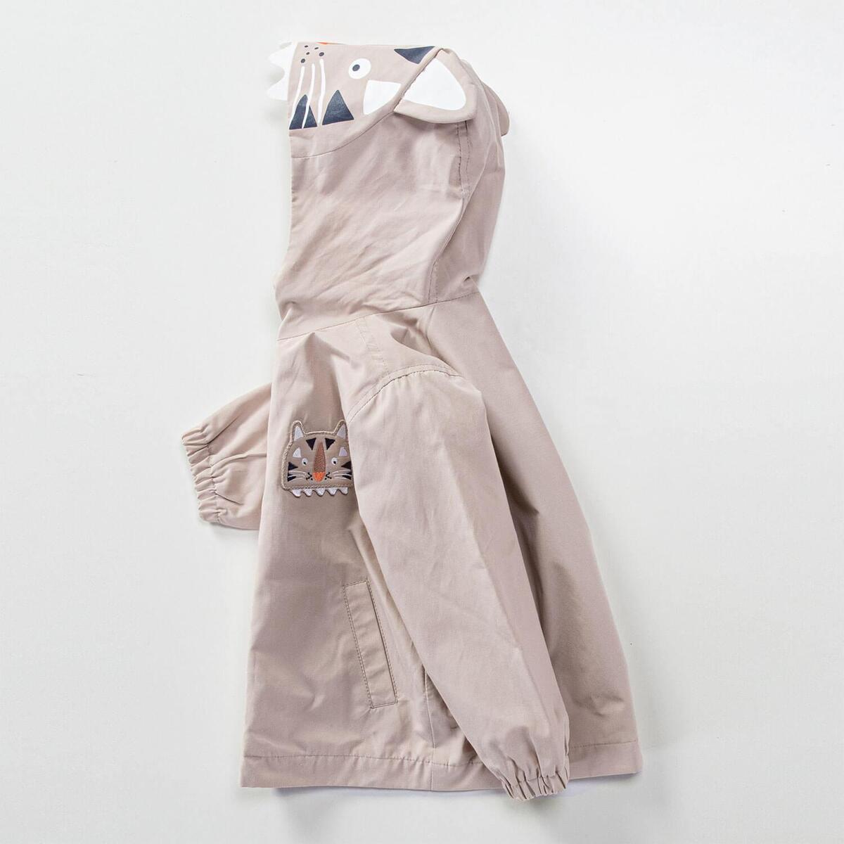 Midimod Yağmurluk Bej