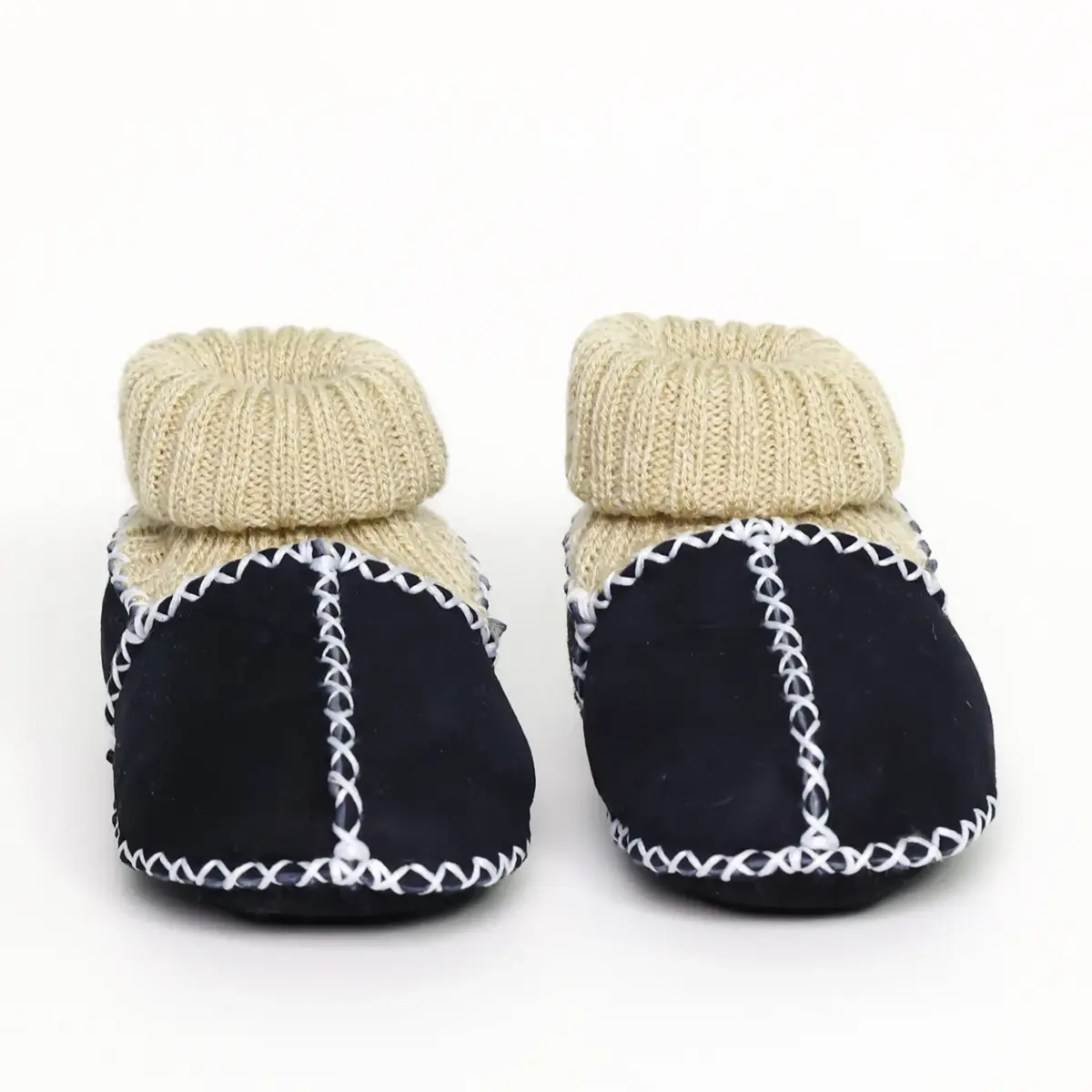 Angeltouch Bebe Patik Deri Lüx Siyah