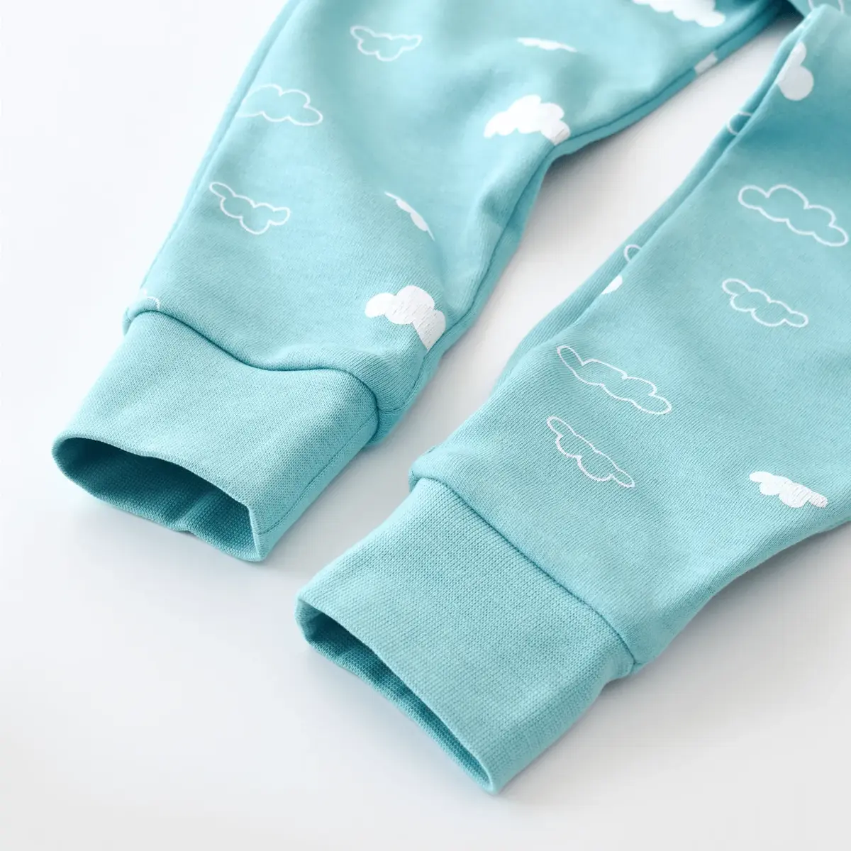 Bibaby Pijama Takımı Cute Cloudy Mint
