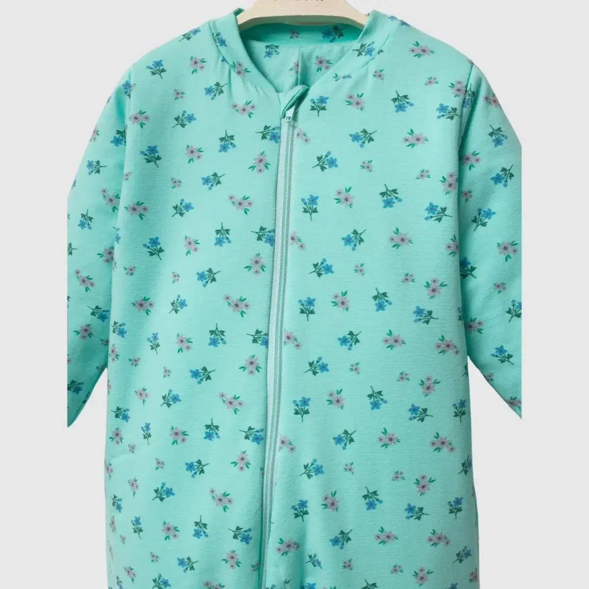 Ella Bonna Uyku Tulumu Çoraplı 2,5 Tog Mint Çiçek