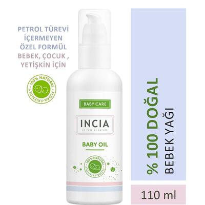 Incia Doğal Bebek Yağı 110 ml