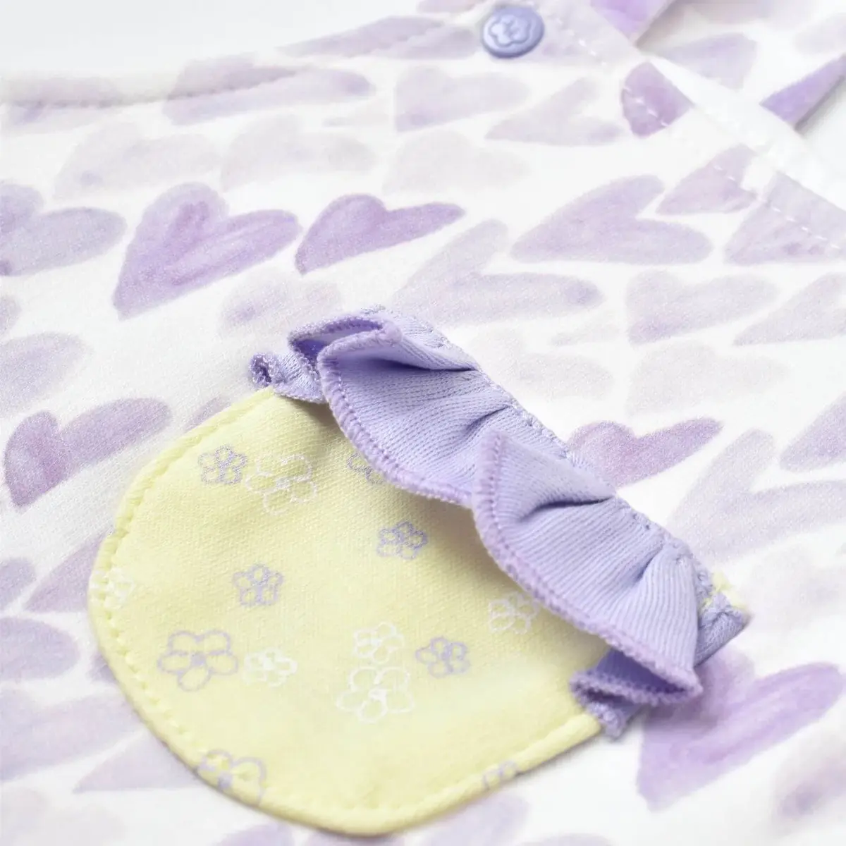 Bibaby Organik 2li Takım Jile Love You Baby Lavender