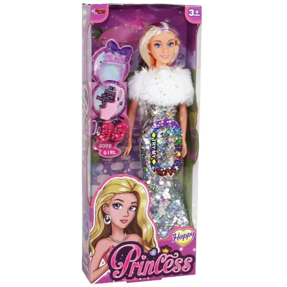 Vardem Pullu Kıyafetli Bebek 29cm