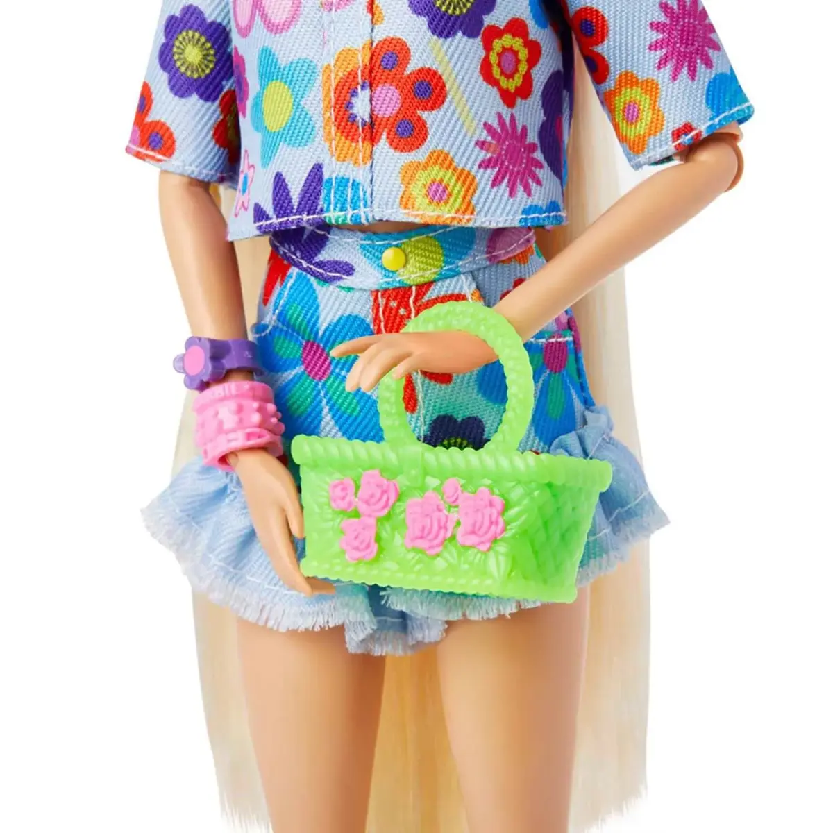 Barbie Extra Mavi Etekli Bebek