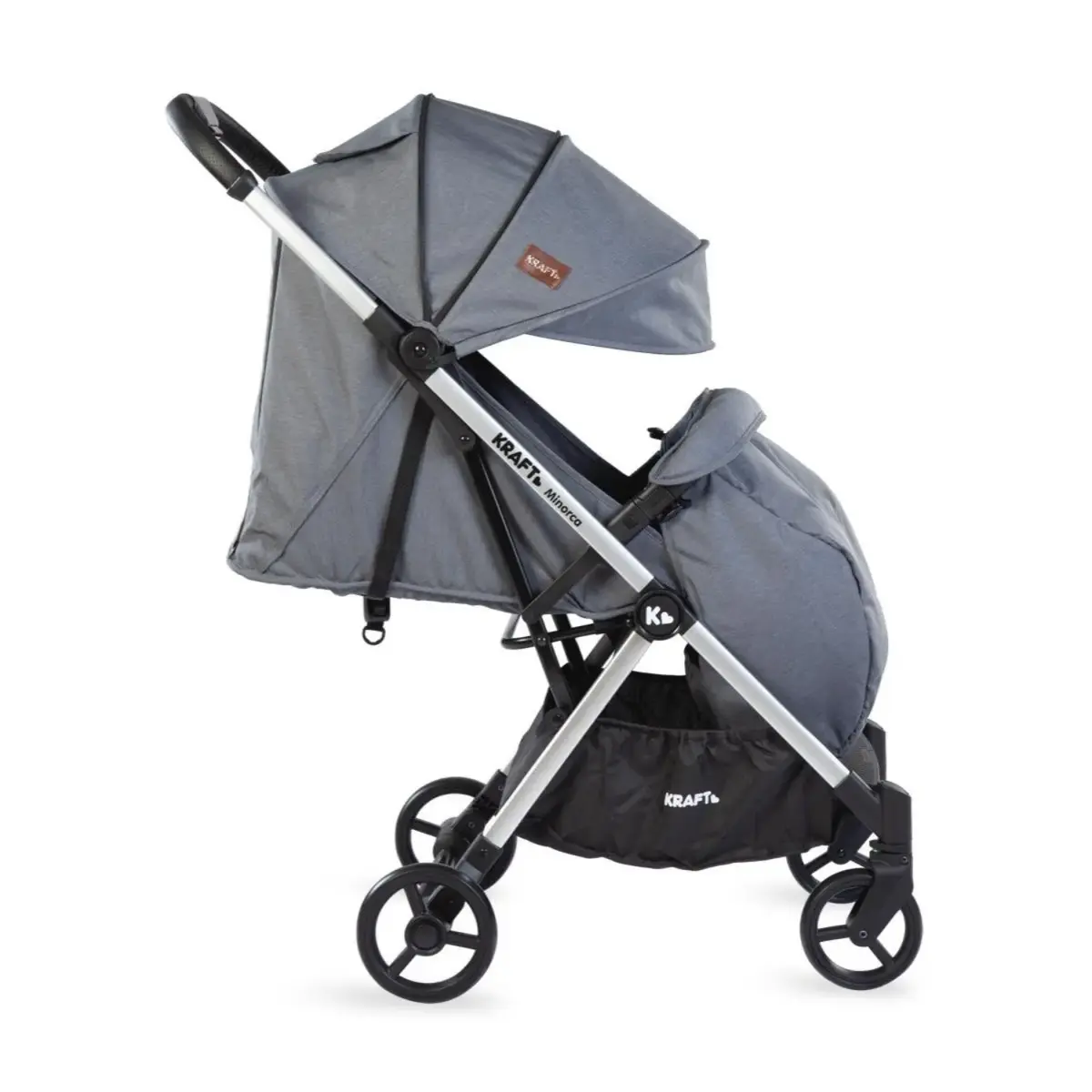 Kraft Minorca Bebek Arabası Grey Melange