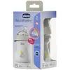Chicco Natural Feeling Silikon Emzikli PP Biberon Desenli 250 ml 2+ Ay Yeni