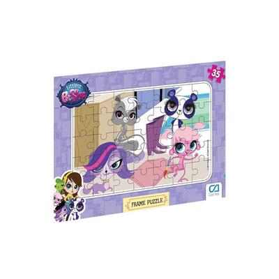 Ca Games Lıttlest Pet Shop Frame Puzzle 35 Parça