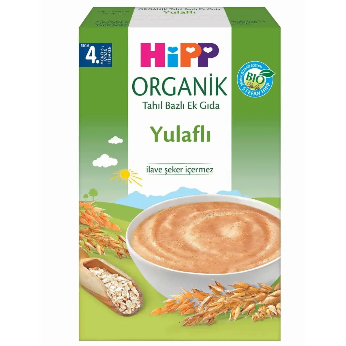 Hipp Organik Yulaflı Ek Gıda Kaşık Maması 200 gr