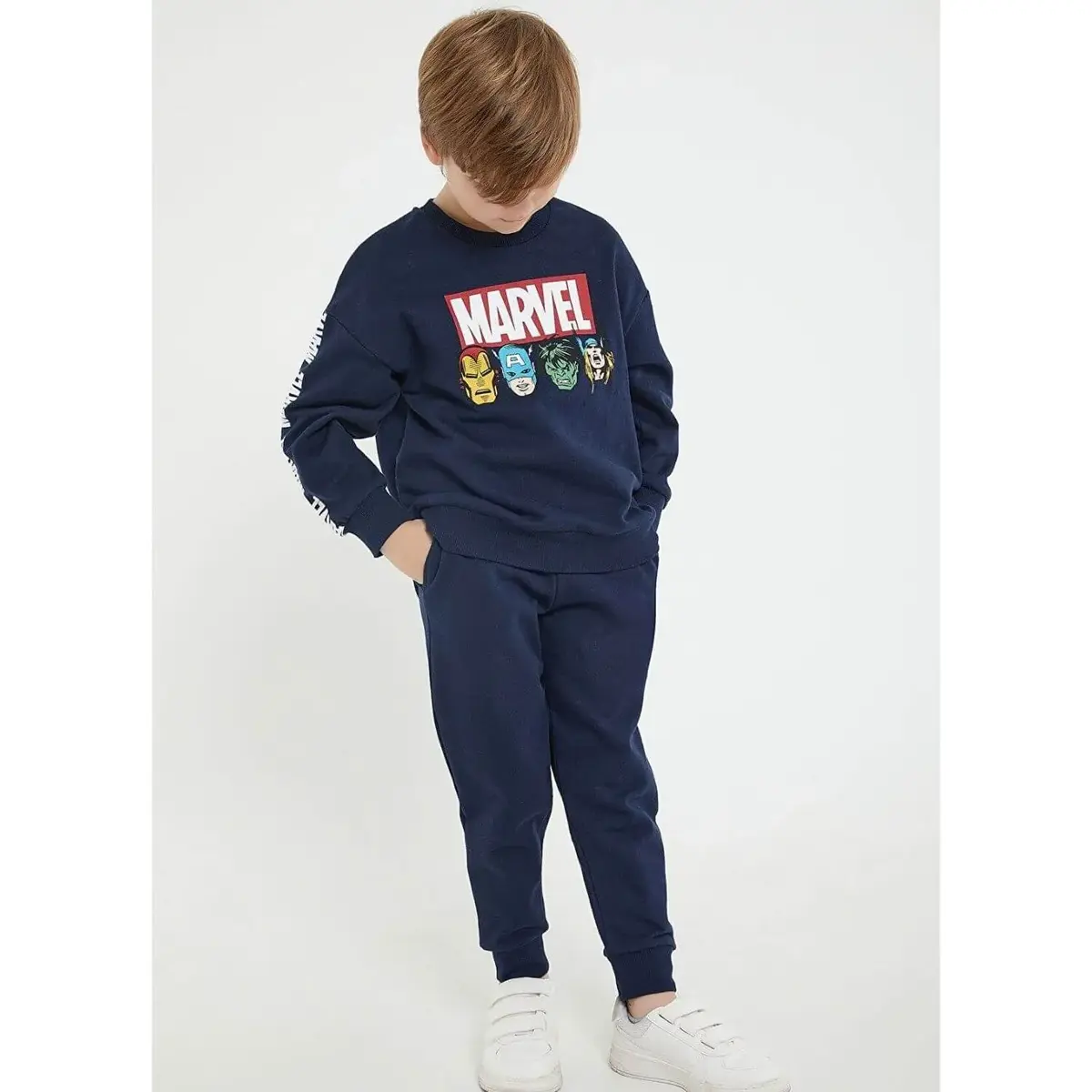 Marvel Comis Eşofman Takımı Lacivert