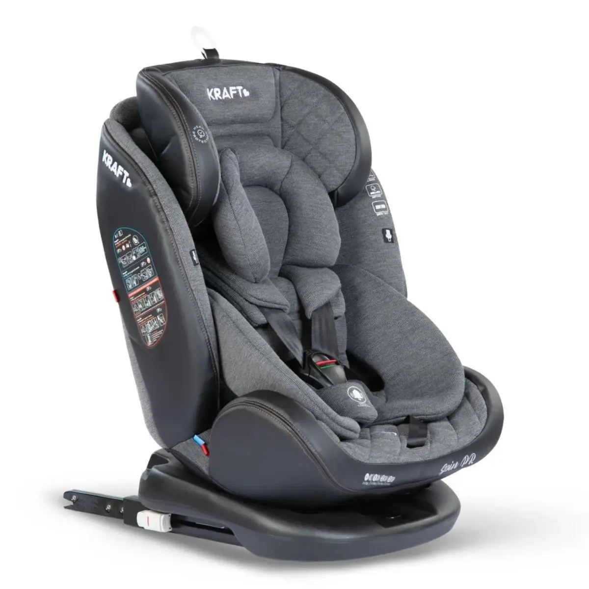 Kraft Spin Pr Oto Koltuğu 0-36 Kg Grey