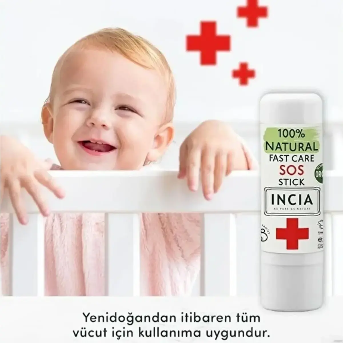 INCIA %100 Doğal SOS Stick 6gr