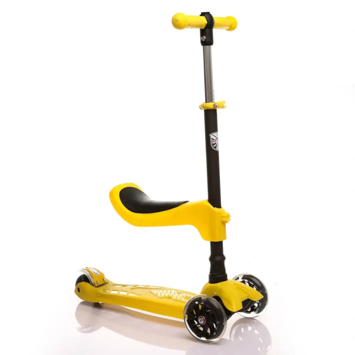 Babyhope Oturaklı Scooter 2in1 Sarı Babyhope Oturaklı Scooter 2in1 Sarı