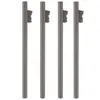 Pandish Hüphüp Silikon Pipet 4lü Gri  