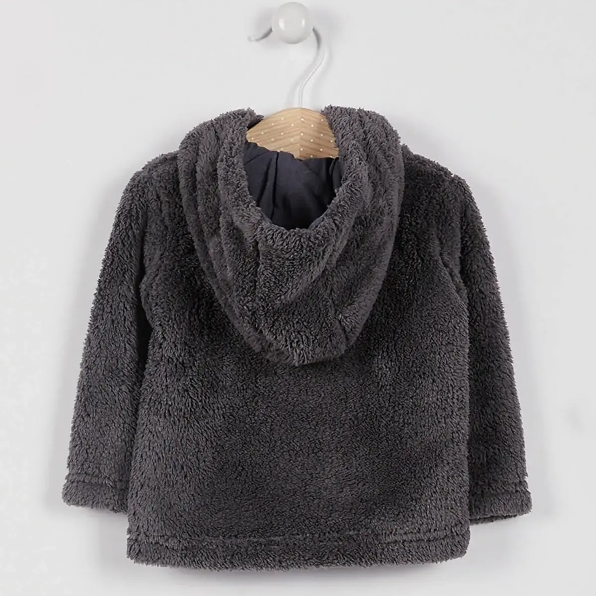 U.S. Polo Hırka Kapşonlu Gri