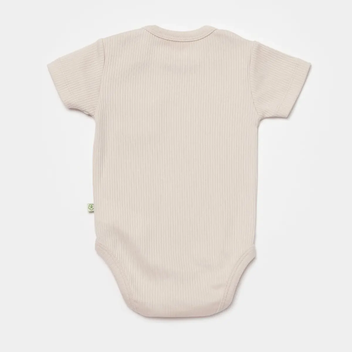 Bibaby Organik Body Kısa Kol Modal Nature Relax Bej