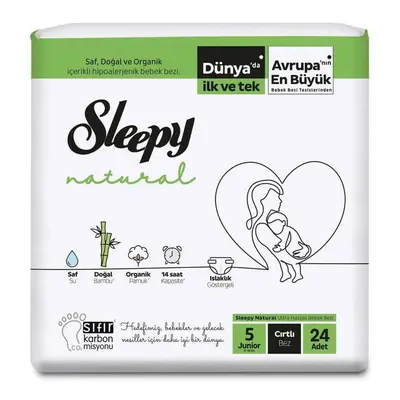 Sleepy Bebek Bezi 3+ Beden Midi Plus 5-10 Kg 32li