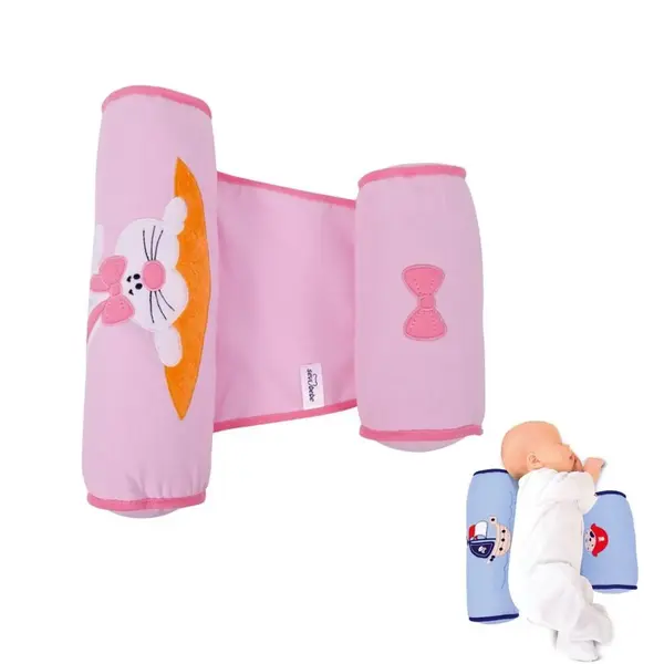 Sevi Bebe Güvenli Yan Yatış Yastığı Pembe