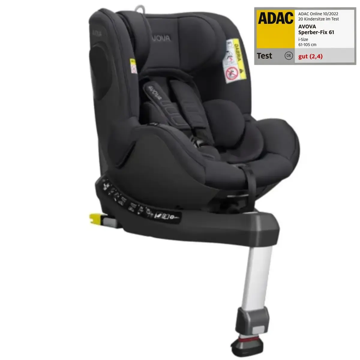 Avova Sperber-Fix 61 Oto Koltuğu 0-18 Kg Koala Grey