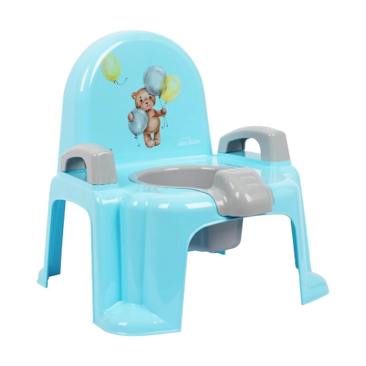 Sevi Bebe Sandalye Lazımlık Turkuaz