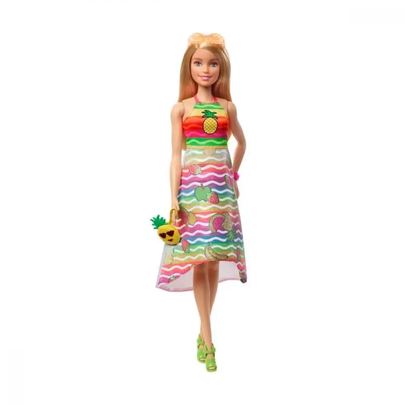 Barbie Crayola Mevyeli Tasarım Bebeği