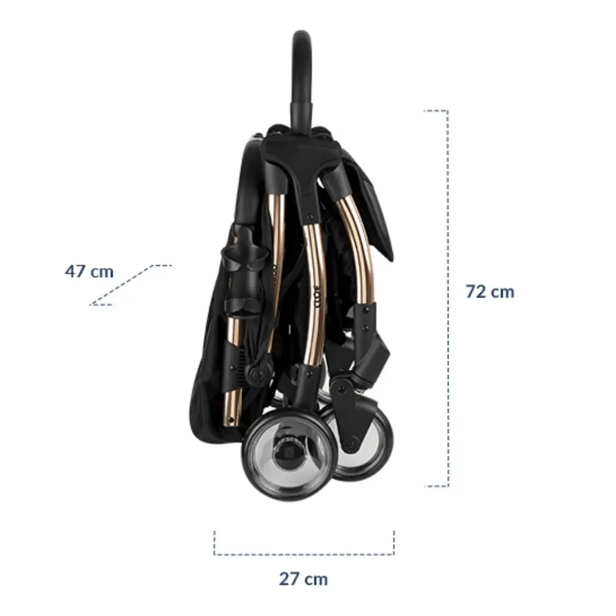 Kikka Boo Cloe Kabin Bebek Arabası Black