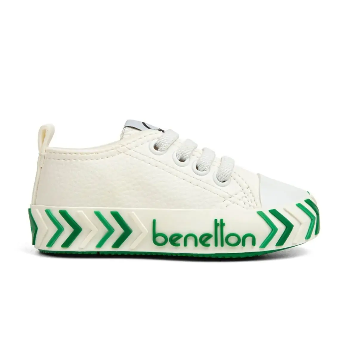Benetton Ayakkabı Spor Beyaz - Yeşil