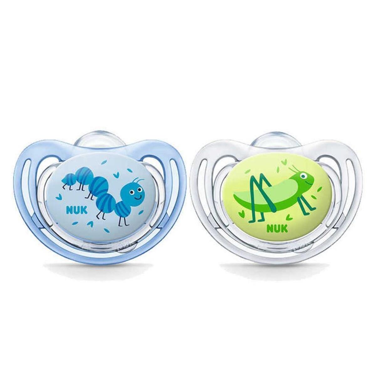 Nuk Freestyle Silikon Emzik 2li 0+ Ay Kız Nuk Freestyle Silikon Emzik 2li 0+ Ay Kız
