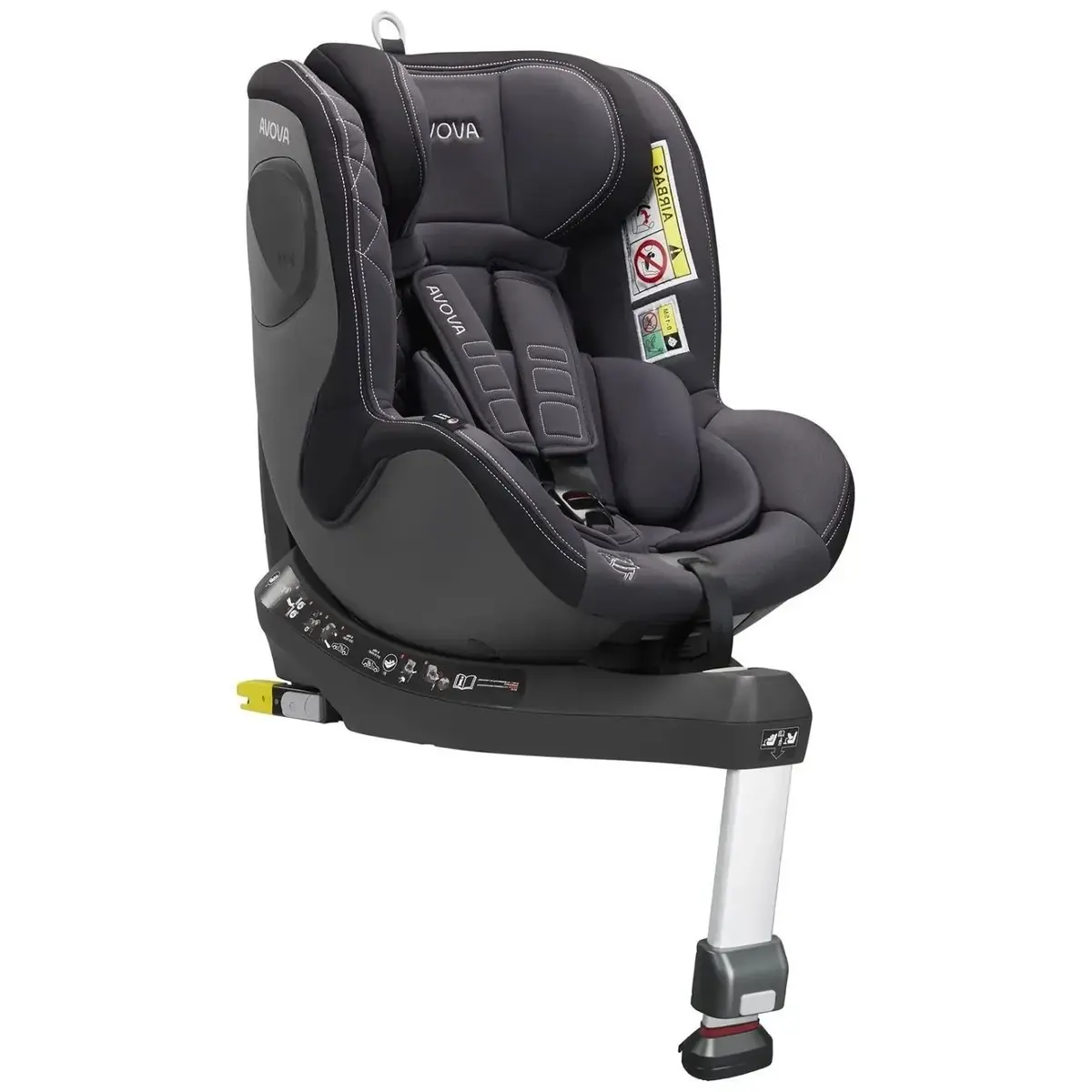 Avova Sperber-Fix 61 Oto Koltuğu 0-18 Kg Grey Black Avova Sperber-Fix 61 Oto Koltuğu 0-18 Kg Grey Black