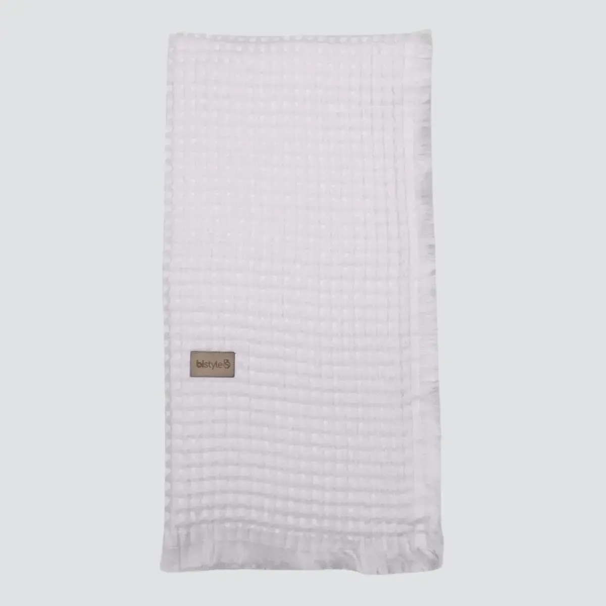 Bistyle Battaniye Pike Style Baby 110x110cm Gri