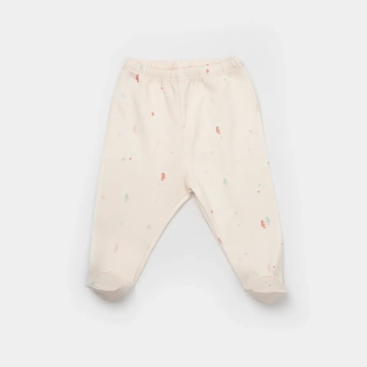 Bibaby Organik Hastane Çıkışı 10lu Save The Seahorse Bej - Mint