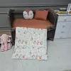 Yuar Baby Oyun Parkı 5 Parça Uyku Seti Somon Tavşan