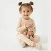 Ella Bonna Pijama Takımı Somon Yaprak