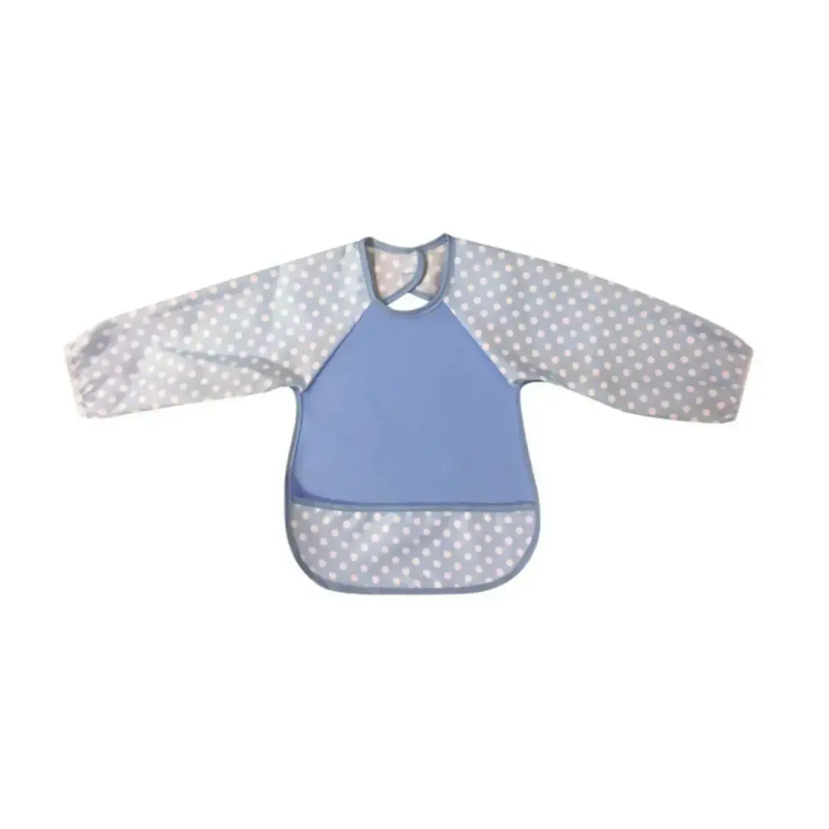 Sevi Bebe Eko Kollu Önlük Mavi