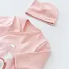 Bibaby Organik Zıbın Takımı 3lü Live Color Rabbit Somon