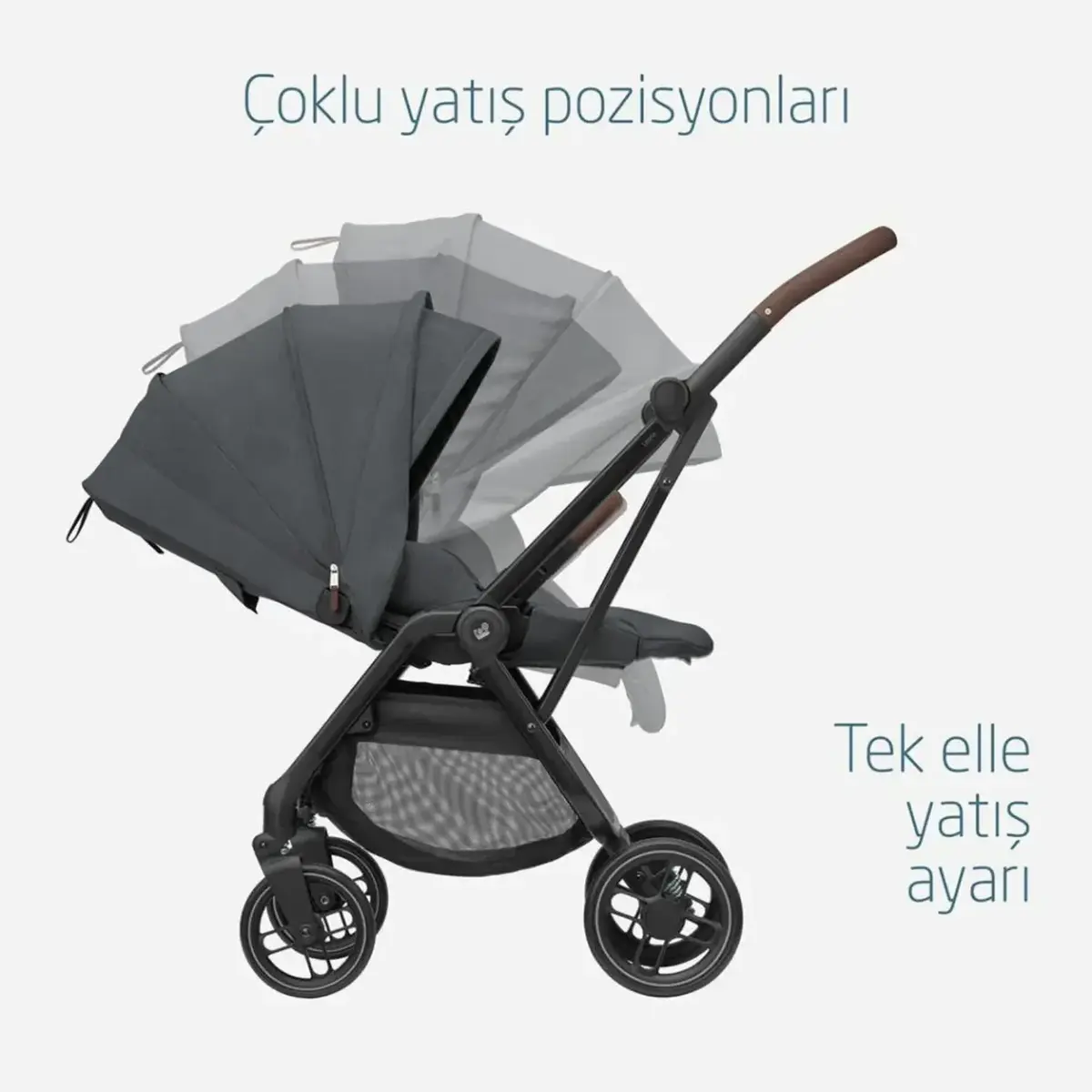 Maxi-Cosi Leona2 Bebek Arabası Twillic Graphite
