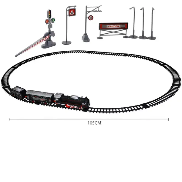 Vardem Kutulu 20 Parça Işıklı ve Sesli Classic Model Tren Set