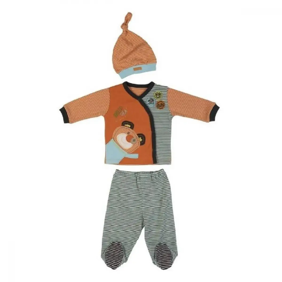 Bebepan Zıbın Takımı 3lü Friends Orijinal Renk