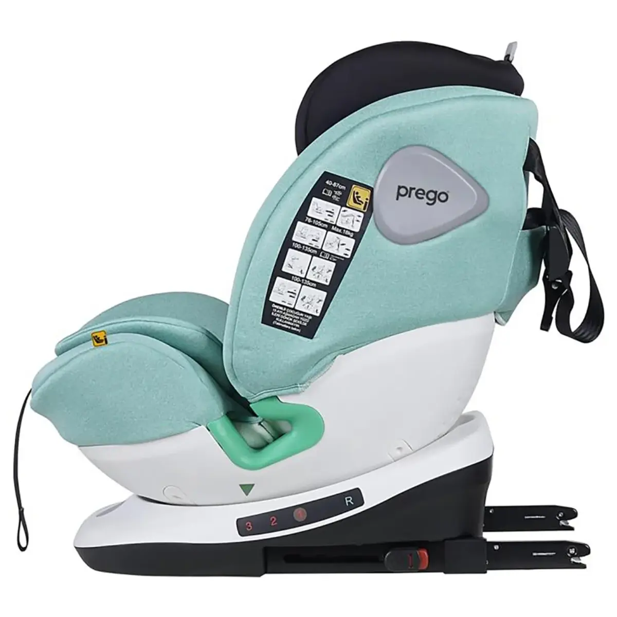 Prego Q9000 Cosmofıx I-Size Oto Koltuğu 0-36 Kg Yeşil