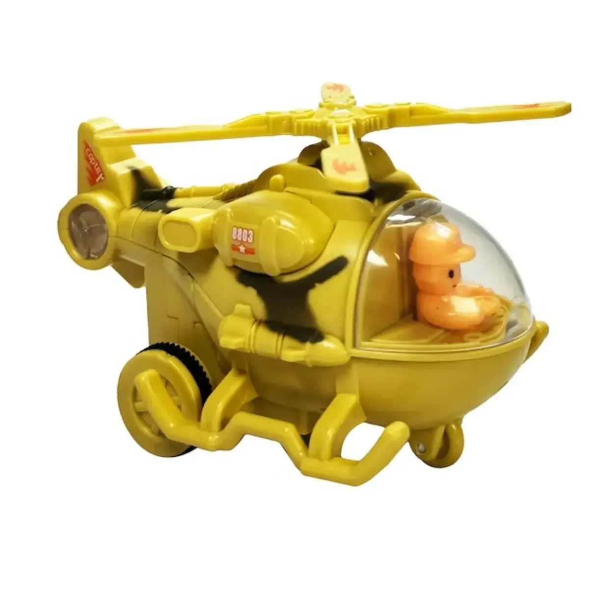 Vardem Sürtmeli Kamuflajlı Pilotlu Helikopter